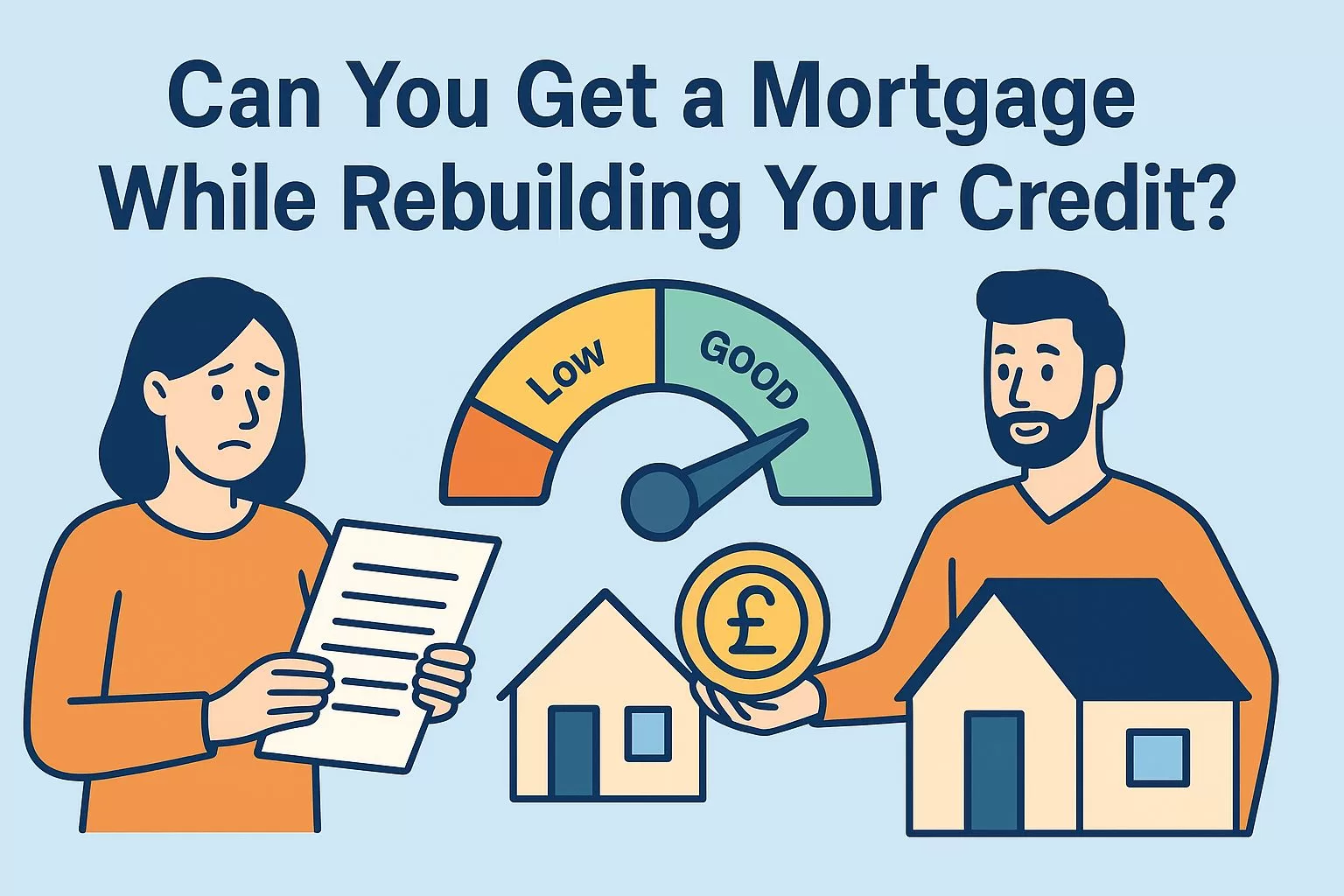 Can You Get a Mortgage While Rebuilding Your Credit? Yes, Here’s How