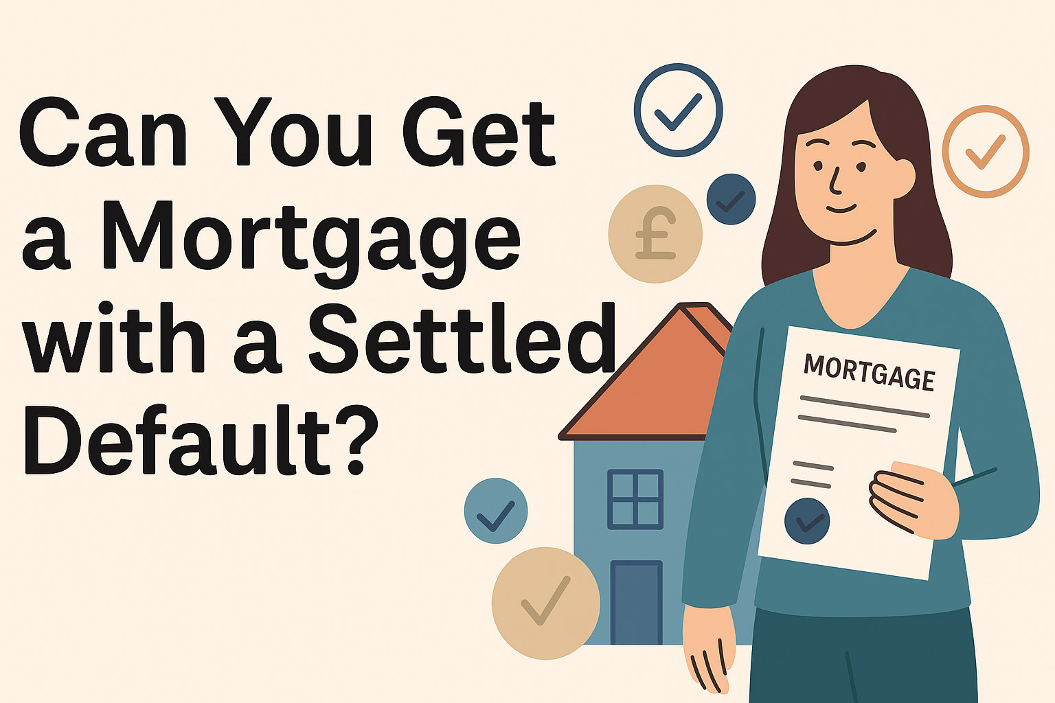 Can You Get a Mortgage with a Settled Default?