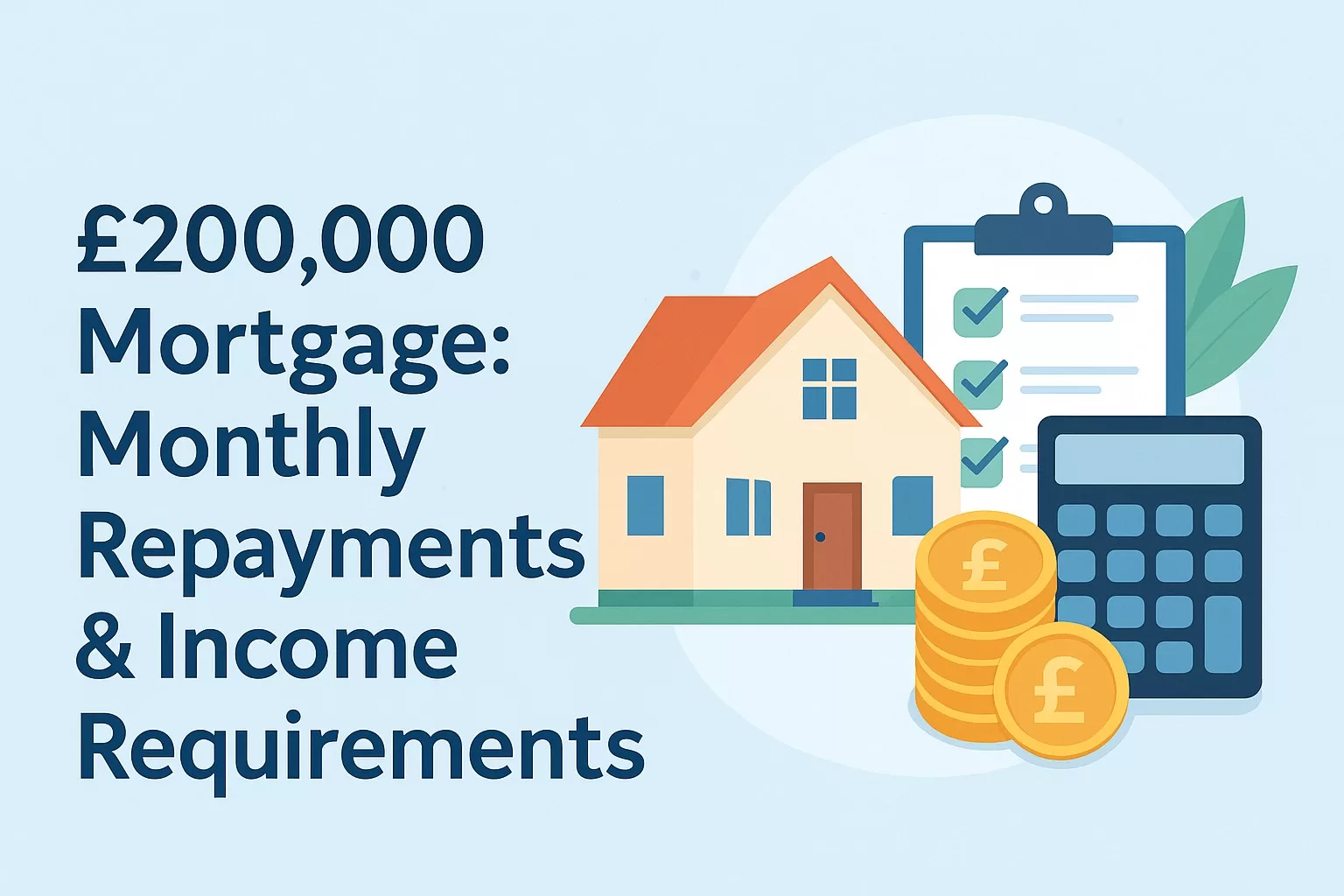 How Much Do You Need to Earn for a £200,000 Mortgage? Repayments, Deposits, and Affordability Explained