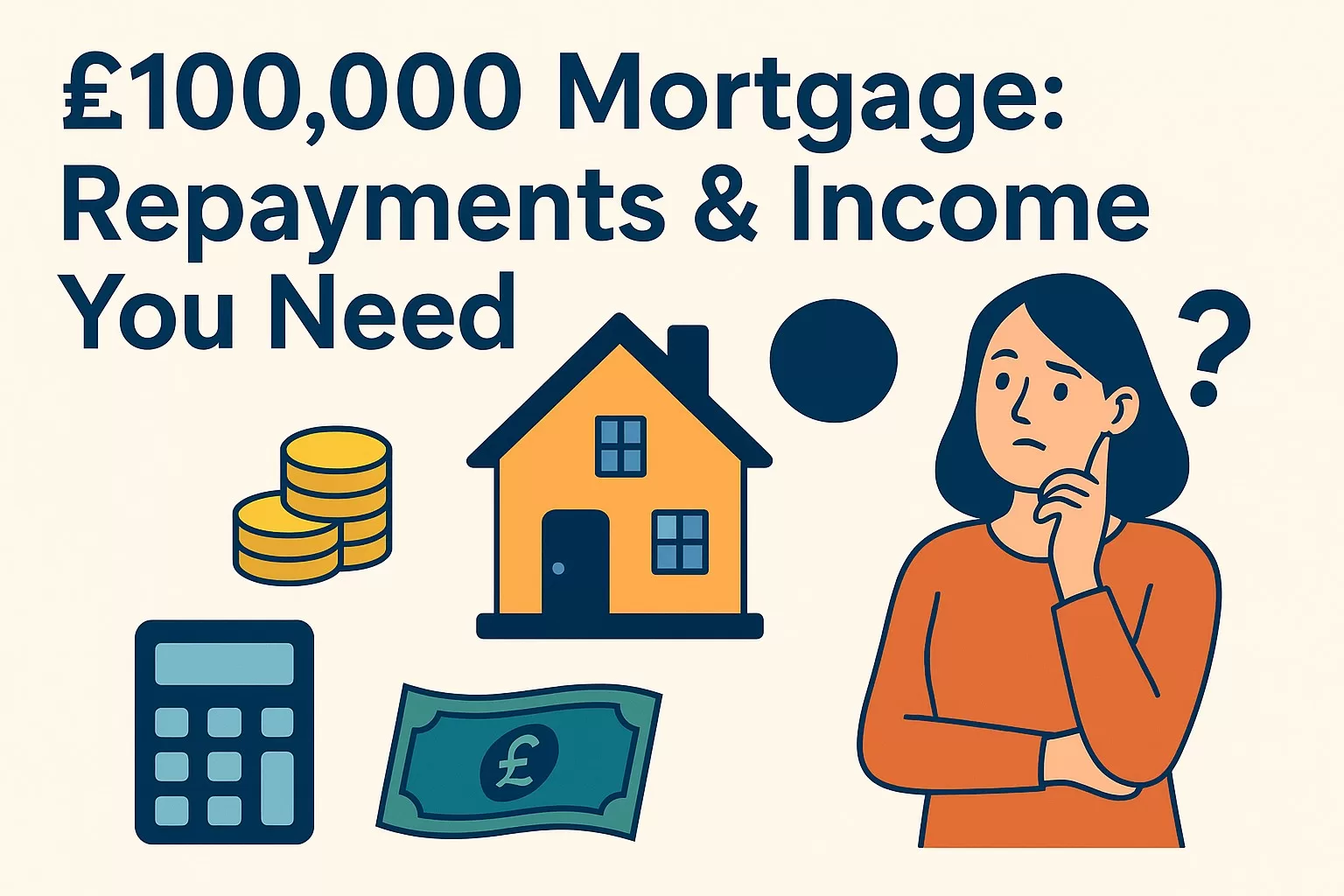 £100,000 Mortgage: Repayments & Income You Need